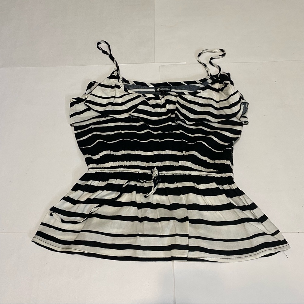⭐️Lily White Black and White Striped Camisole